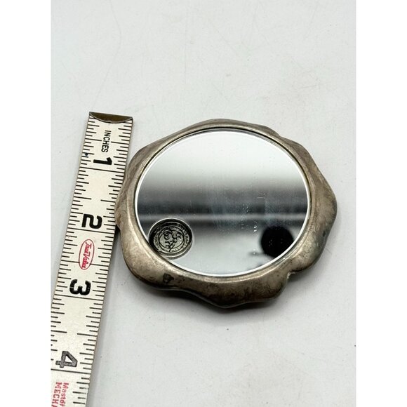 Vintage Godinger silver art co rose flower mirror - Picture 4 of 4